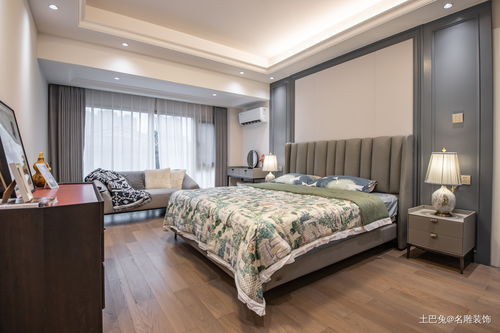 380平美式田園別墅豪宅裝修效果案例 優雅實用，溫柔輕奢